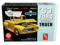 Skill 2 Model Kit 1953 Ford Pickup Truck "Trophy Series" 3 in 1 Kit 1/25 Scale Model by AMT-0