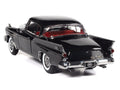 1957 Studebaker Golden Hawk Midnight Black with Red Interior 1/18 Diecast Model by Auto World-0