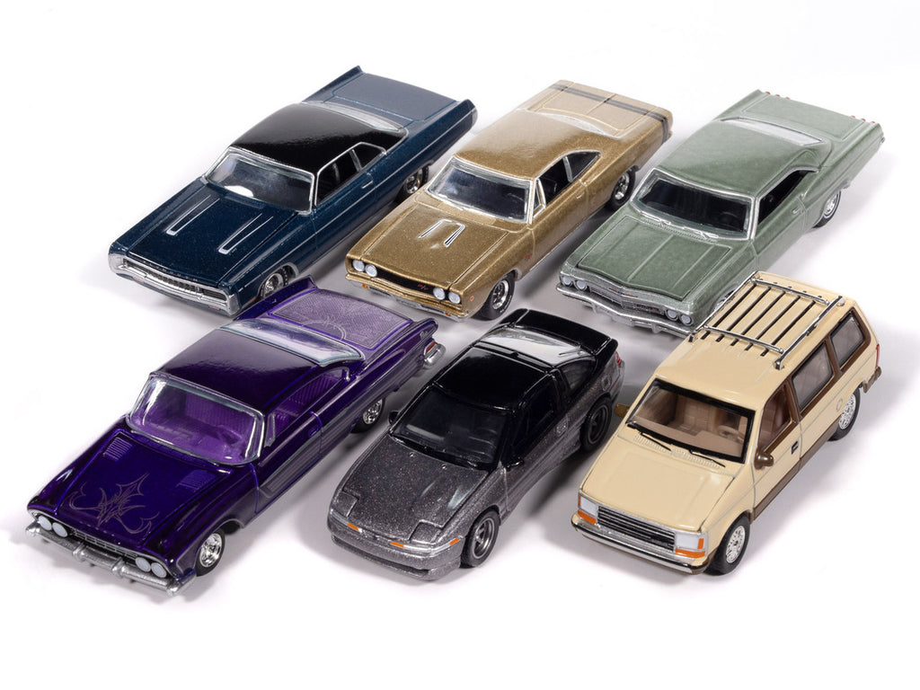 Auto World Premium 2025 Release 2 Set B of 6 pieces 1/64 Diecast Model Cars by Auto World-1