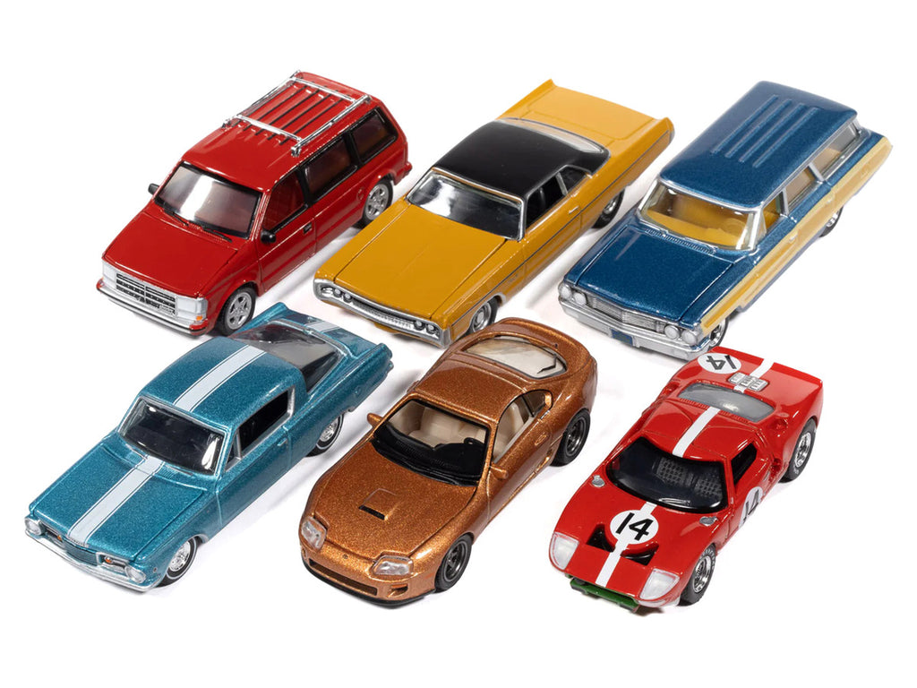 Auto World Premium 2025 Release 3 Set A of 6 pieces 1/64 Diecast Model Cars by Auto World-1