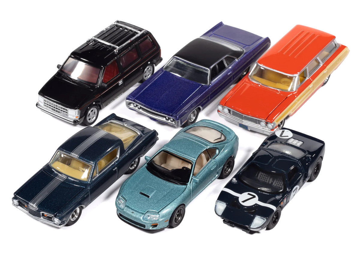 Auto World Premium 2025 Release 3 Set B of 6 pieces 1/64 Diecast Model Cars by Auto World-1