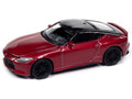 2023 Nissan Z Passion Red Metallic with Black Top "Import Legends" Series 1/64 Diecast Model Car by Auto World-0