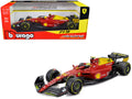 Bburago 1/18 Ferrari F1-75 Carlos Sainz Diecast Model Car-0