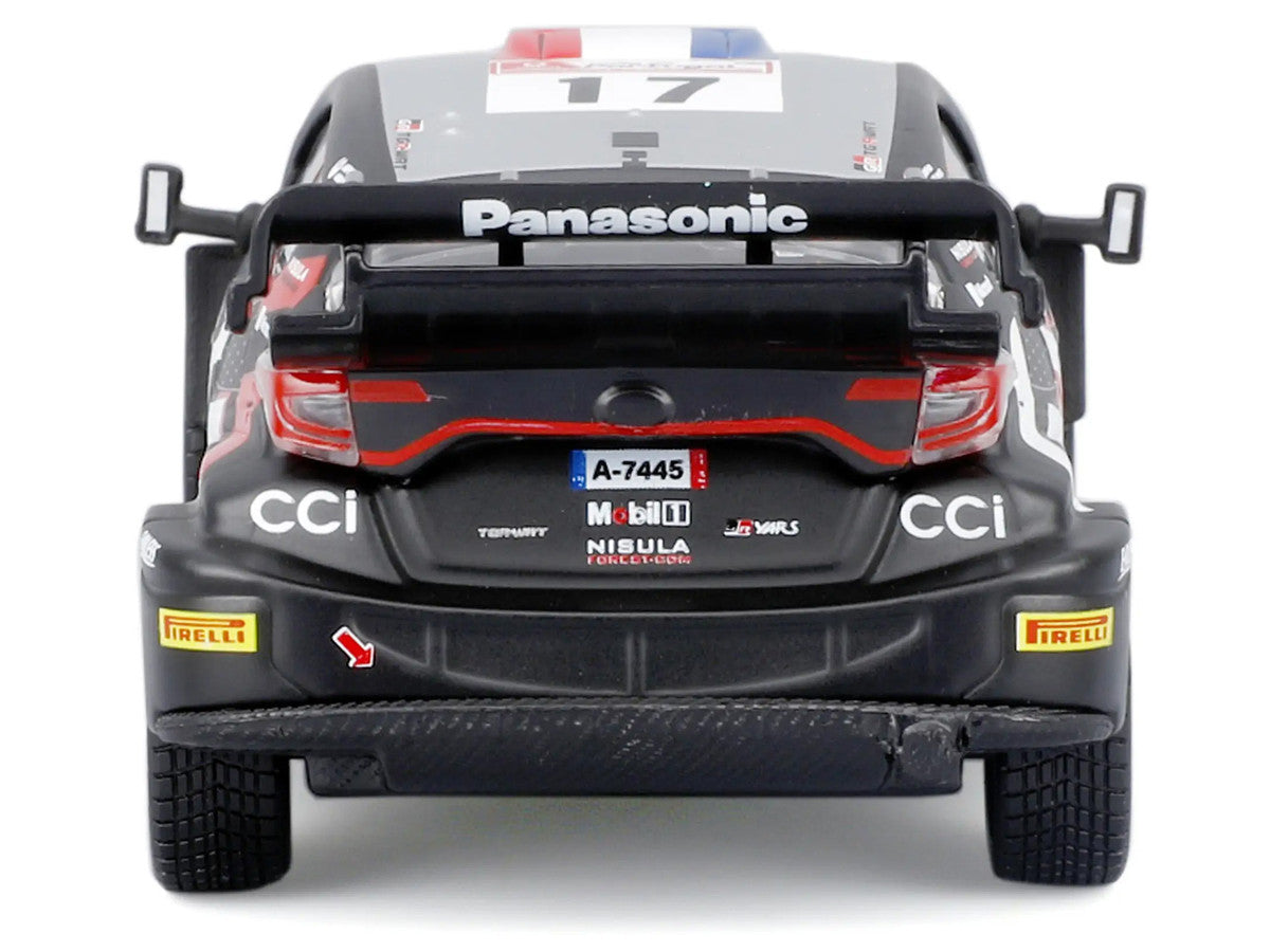 Toyota GR Yaris Rally1 Hybrid #17 Sebastien Ogier 1/43 Diecast Model-0