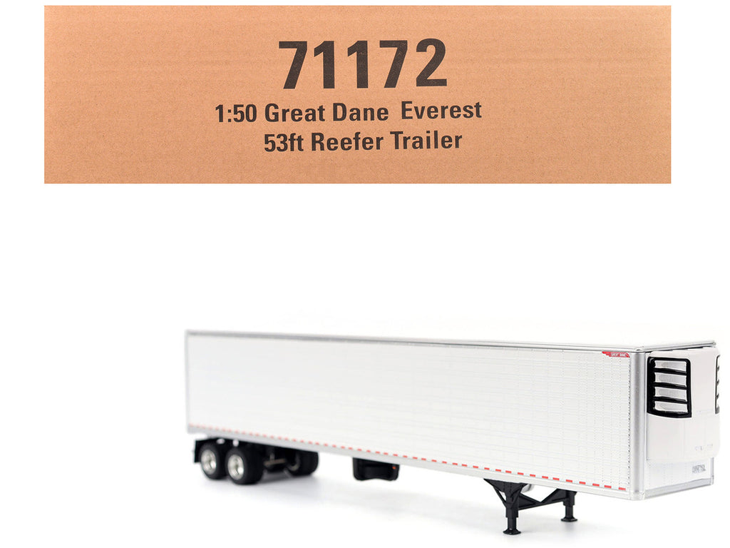 Great Dane Everest 53ft Refrigerated Trailer White "Transport Series" 1/50 Diecast Model by Diecast Masters-4