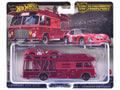 "Team Transport" 3 piece Set H 2025 "Car Culture" Series Diecast Model Cars by Hot Wheels-0