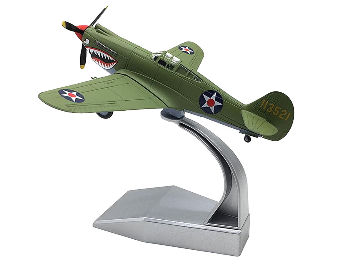 Curtiss P-40E Warhawk Fighter Aircraft "China-Burma-India Theater" (1942) United States Army Air Forces 1/72 Diecast Model Airplane-2