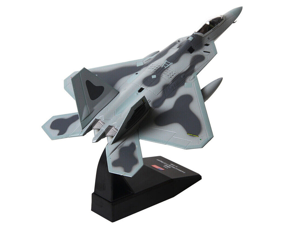 Lockheed Martin F-22A Raptor Stealth Aircraft "27th Figher Squadron 1st Operations Group Langley AFB" (2005) United States Air Force 1/100 Diecast Model Airplane-3