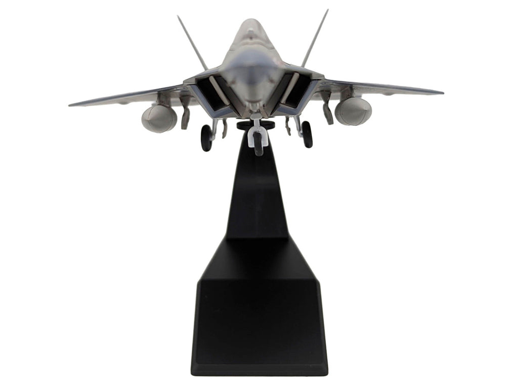 Lockheed Martin F-22A Raptor Aircraft "Spirit of America 412th Test Wing Edwards Air Force Base" (1997) United States Air Force 1/100 Diecast Model Airplane-3
