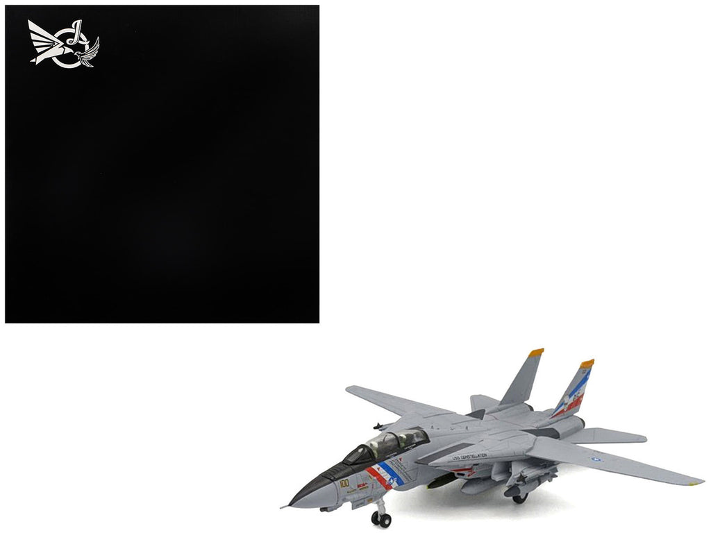 Grumman F-14D Tomcat Aircraft "VF-2 Bounty Hunters USS Constellation" (1990s) United States Navy 1/100 Diecast Model Airplane-0
