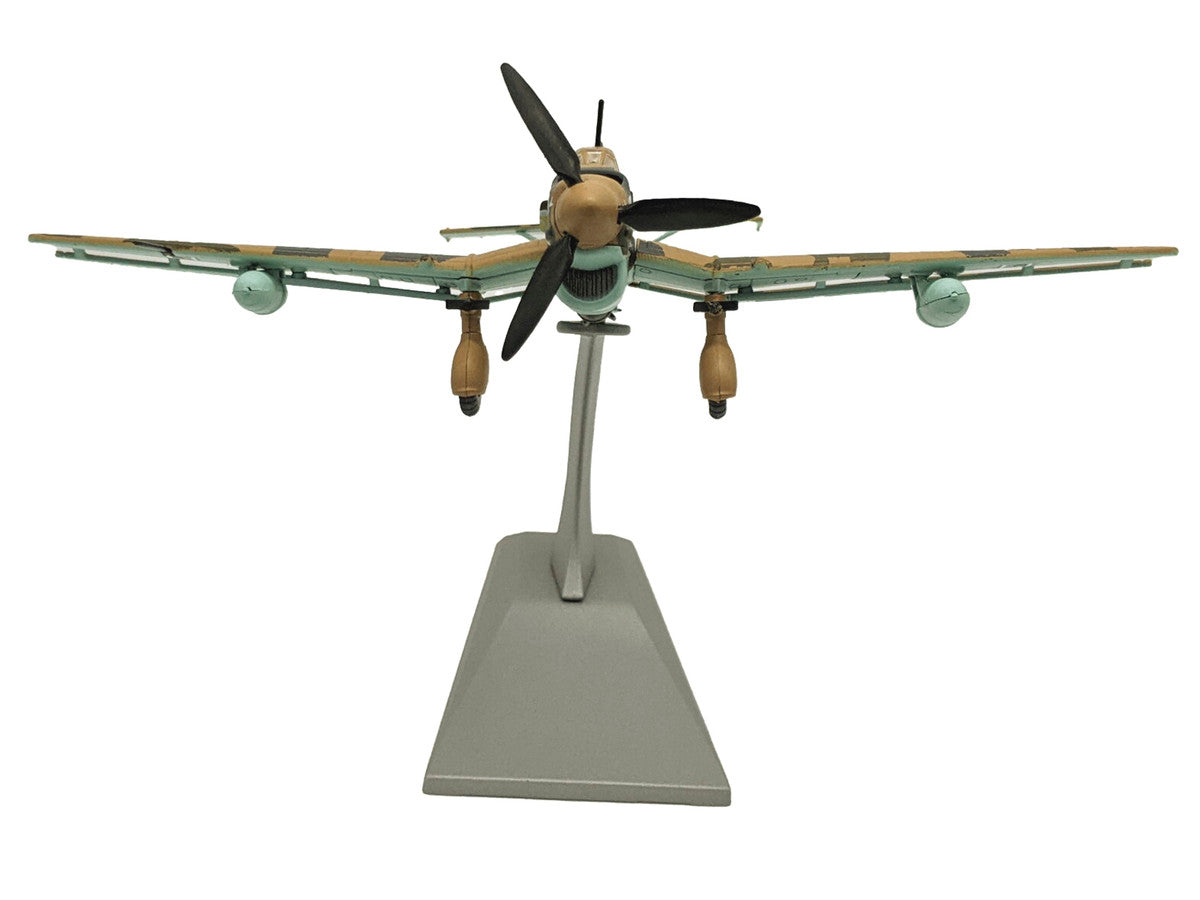 Junkers Ju 87R Trop Stuka Bomber Aircraft "Immelmann 6./StG 2 Libya" (1941) German Luftwaffe 1/72 Diecast Model Airplane-4