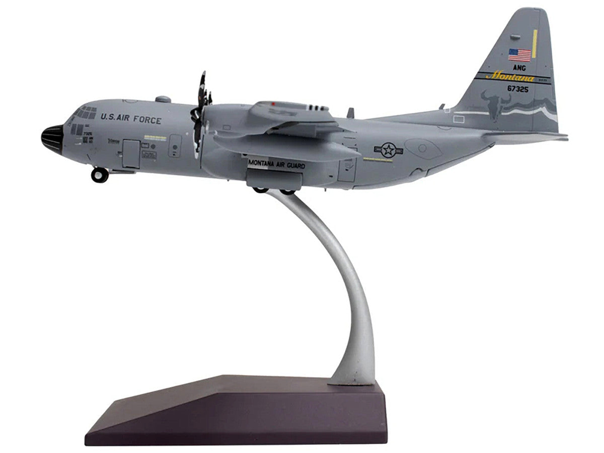 Lockheed C-130H3 Hercules Transport Aircraft "Montana Air National Guard Great Falls ANGB" United States Air Force "Gemini 200" Series 1/200 Diecast Model Airplane by GeminiJets-1