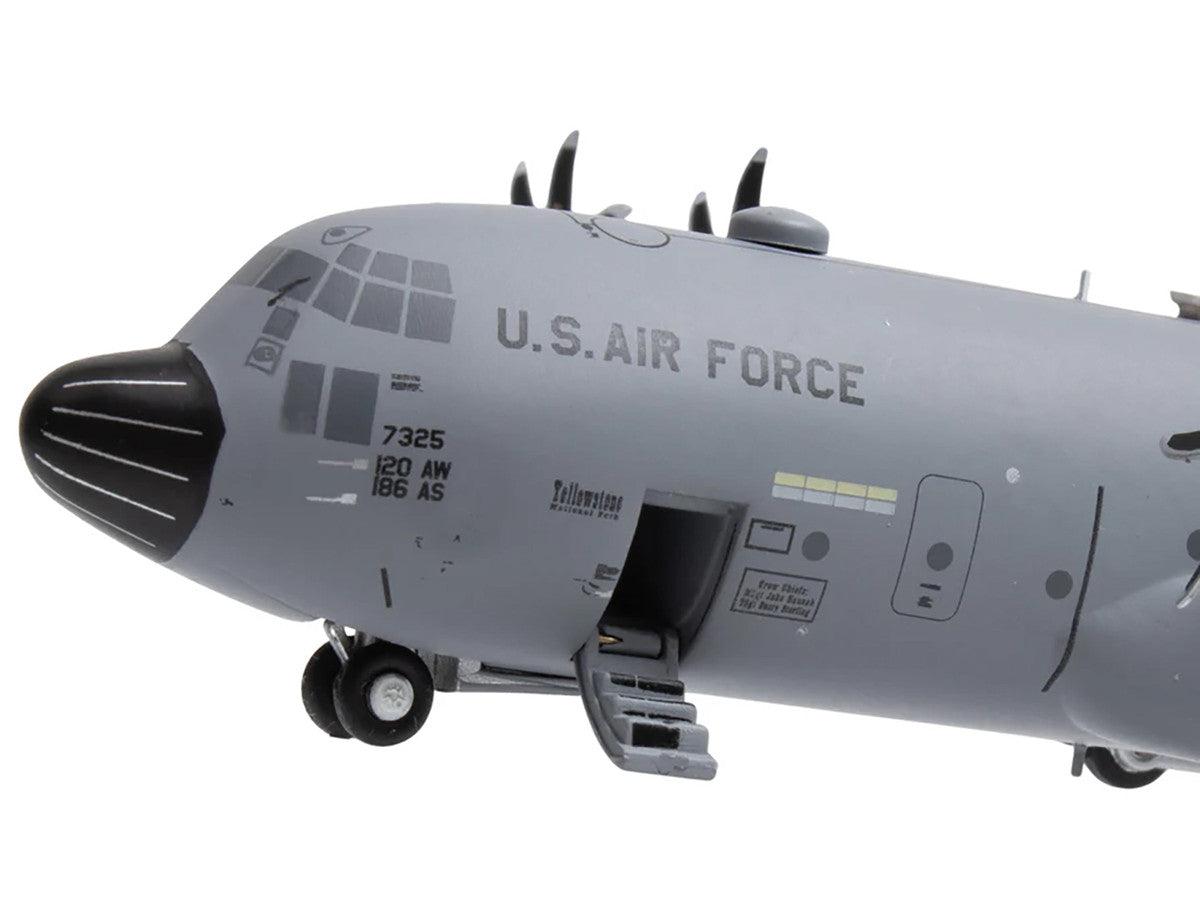 Lockheed C-130H3 Hercules Transport Aircraft "Montana Air National Guard Great Falls ANGB" United States Air Force "Gemini 200" Series 1/200 Diecast Model Airplane by GeminiJets-2