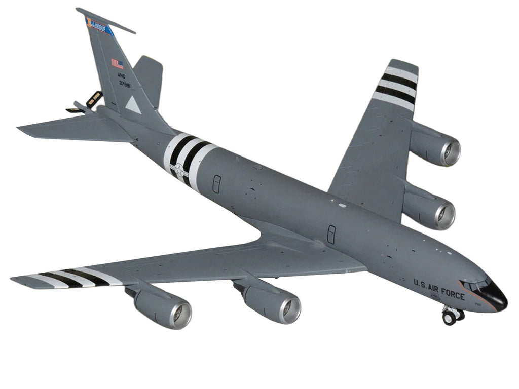 Boeing KC-135R Stratotanker Tanker Aircraft "Illinois Air National Guard" (63-7981) United States Air Force "Gemini 200" Series 1/200 Diecast Model by GeminiJets-1