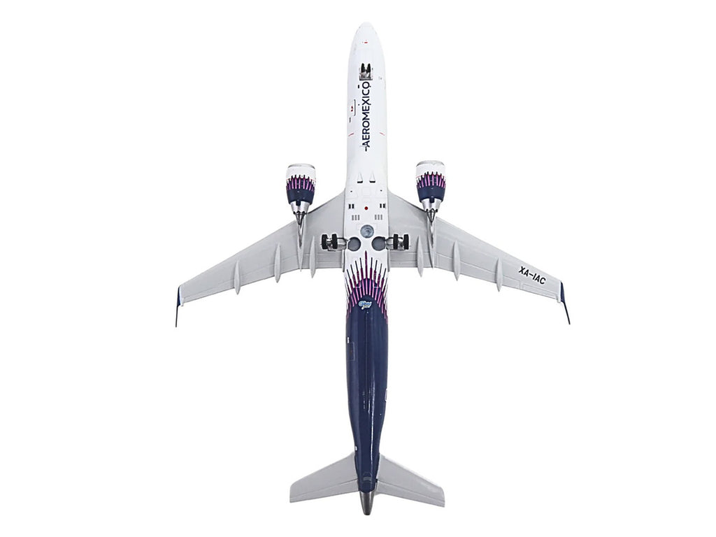 Embraer ERJ-190 Commercial Aircraft "Aeromexico Connect" (XA-IAC) White with Blue Tail "Gemini 200" Series 1/200 Diecast Model Airplane by GeminiJets-3