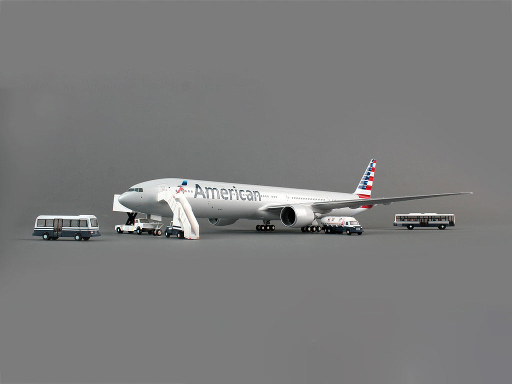 Airport Service Vehicles Set of 5 pieces "Gemini 200" Series Diecast Models by GeminiJets-2