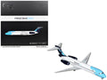 Boeing 717-200 Commercial Aircraft "Mexicana Click" (N907ME) White with Light Blue Nose and Dark Blue Tail "Gemini 200" Series 1/200 Diecast Model Airplane by GeminiJets-0