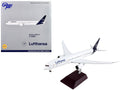 Boeing 787-9 Commercial Aircraft with Flaps Down "Lufthansa" White with Blue Tail "Gemini 200" Series 1/200 Diecast Model Airplane by GeminiJets-0
