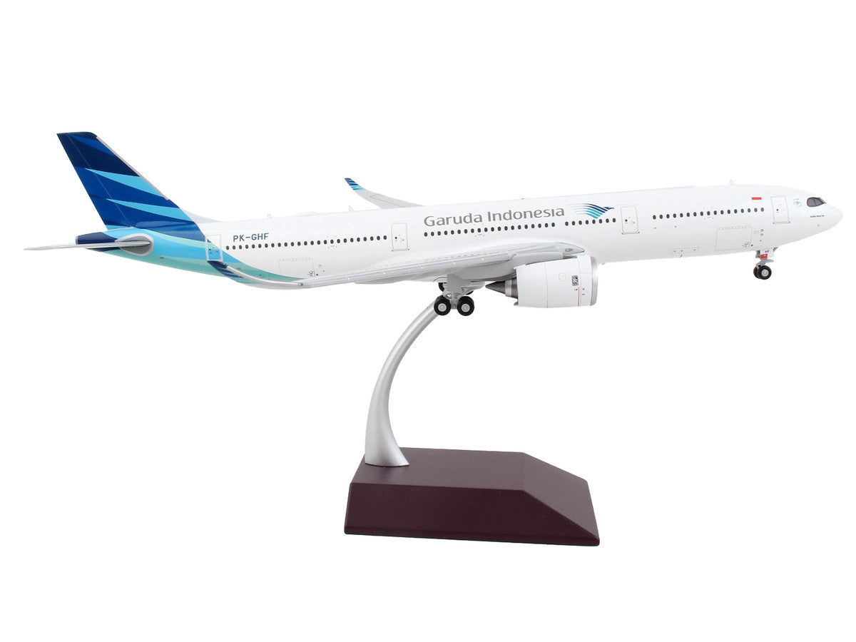 Airbus A330-900 Commercial Aircraft "Garuda Indonesia" White with Blue Tail "Gemini 200" Series 1/200 Diecast Model Airplane by GeminiJets-1