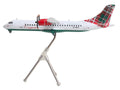 ATR 72-600 Commercial Aircraft "Loganair - Isle of Man's Airline" (G-LMTF) White with Green and Red Plaid Tail "Gemini 200" Series 1/200 Diecast Model Airplane by GeminiJets-0