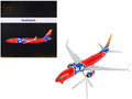 Boeing 737-800 Commercial Aircraft "Southwest Airlines - Tennessee One" Tennessee Flag Livery "Gemini 200" Series 1/200 Diecast Model Airplane by GeminiJets-0