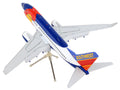 Boeing 737-700 Commercial Aircraft with Flaps Down Configuration "Southwest Airlines - Colorado One" (N230WN) White and Blue "Gemini 200" Series 1/200 Diecast Model Airplane by GeminiJets-0