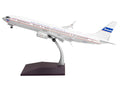 Boeing 737-900ER Commercial Aircraft with Flaps Down "Continental Airlines - United Airlines" (N75435) White with Red and Blue Stripes "Gemini 200" Series 1/200 Diecast Model Airplane by GeminiJets-0