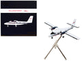 De Havilland DHC-6-300 Commercial Aircraft "Allegheny Airlines" White with Blue Stripes "Gemini 200" Series 1/200 Diecast Model Airplane by GeminiJets-0