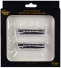 Cobus 3000 Passenger Bus White and Blue "US Airways Shuttle Bus" 2 Piece Set "Gemini 200" Series Diecast Models by GeminiJets-0
