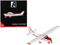 Cessna 172 Skyhawk Aircraft "N12631" Red and White "Gemini General Aviation" Series 1/72 Diecast Model by GeminiJets-0