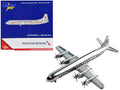 Lockheed L-188 Electra Commercial Aircraft "American Airlines" Silver with Red Stripes 1/400 Diecast Model Airplane by GeminiJets-0