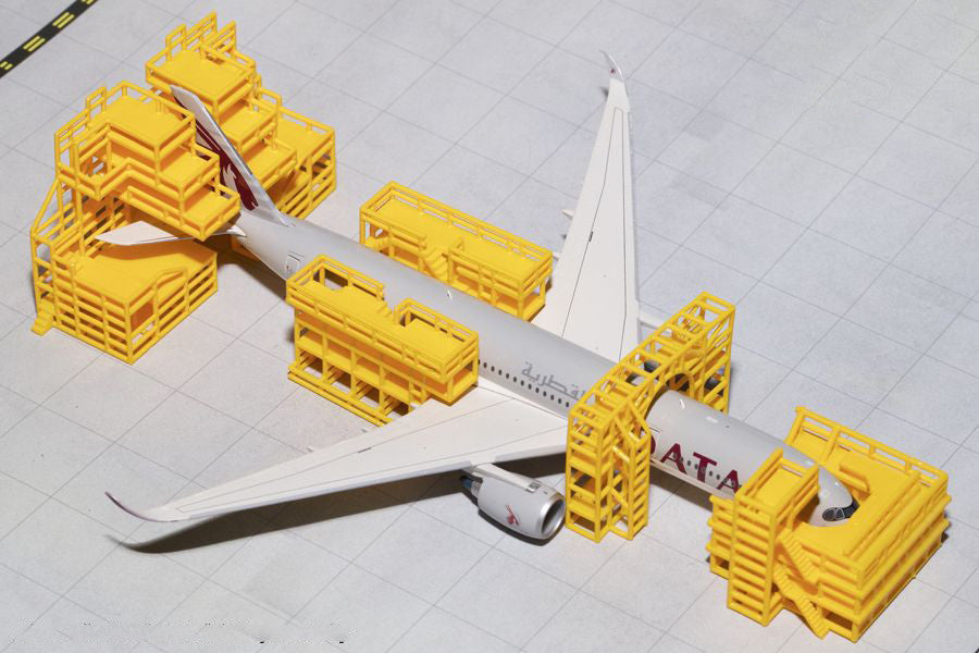 Aircraft Maintenance Scaffolding 6 Piece Set for 1/400 Scale Models by GeminiJets-1