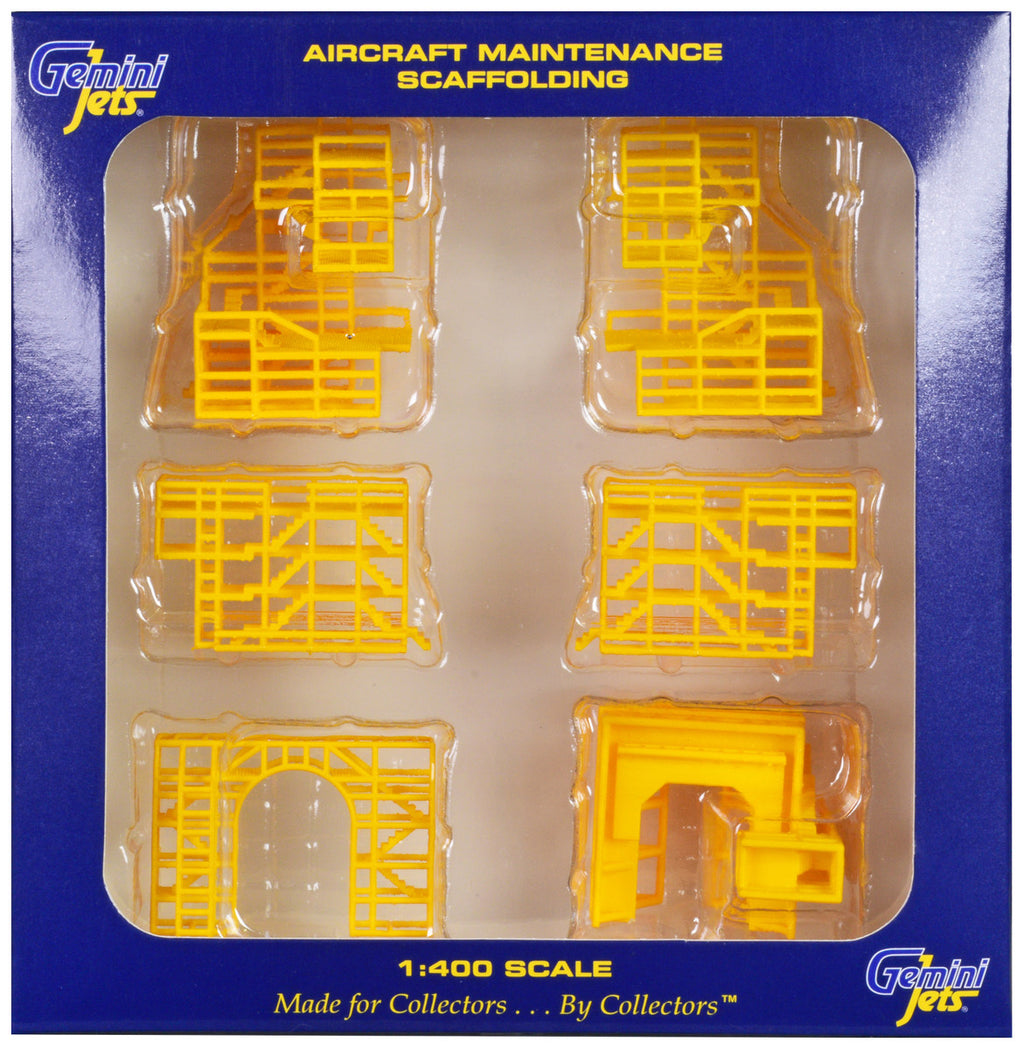 Aircraft Maintenance Scaffolding 6 Piece Set for 1/400 Scale Models by GeminiJets-0