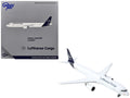 Airbus A321P2F Commercial Aircraft "Lufthansa Cargo" (D-AEUC) White with Blue Tail 1/400 Diecast Model Airplane by GeminiJets-0