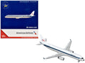 Airbus A321 Commercial Aircraft "American Airlines - Allegheny Heritage" (N579UW) White with Blue Stripes 1/400 Diecast Model Airplane by GeminiJets-0