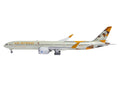 Boeing 777-9 Commercial Aircraft "Etihad Airways" (A6-FAA) Beige with Tail Graphics 1/400 Diecast Model Airplane by GeminiJets-0