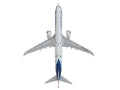 Boeing 737 MAX 9 Commercial Aircraft "Aeromexico - Kukulcan" (XA-GQS) White with Graphics and Blue Tail 1/400 Diecast Model by GeminiJets-0