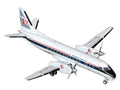 Saab 340A Commercial Aircraft "Business Express Airlines - The Delta Connection" (N749BA) White with Blue and Red Stripes 1/400 Diecast Model by GeminiJets-0