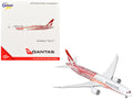 Boeing 787-9 Commercial Aircraft "Qantas - Yam Dreaming" (VH-ZND) White with Red Graphics 1/400 Diecast Model Airplane by GeminiJets-0