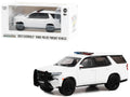 2022 Chevrolet Tahoe Police Pursuit Vehicle (PPV) White with Light Bar "Hot Pursuit" "Hobby Exclusive" Series 1/64 Diecast Model Car by Greenlight-0