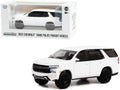 2022 Chevrolet Tahoe Police Pursuit Vehicle (PPV) White "Hot Pursuit" "Hobby Exclusive" Series 1/64 Diecast Model Car by Greenlight-0