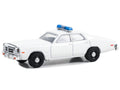 1977-78 Dodge Monaco Police Pursuit White with Light Bar "Hot Pursuit - Hobby Exclusive" Series 1/64 Diecast Model Car by Greenlight-0