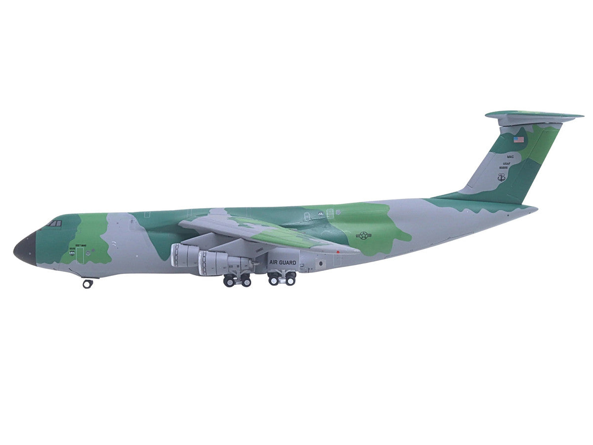 Lockheed C-5M Super Galaxy Transport Aircraft "New York Air National Guard 105th Airlift Wing Stewart Air National Guard Base" United States Air Force (68-0226) Green Camouflage "Gemini Macs" Series 1/400 Diecast Model Airplane by GeminiJets-0