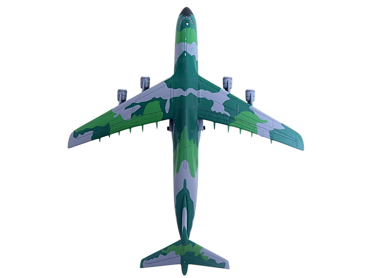 Lockheed C-5M Super Galaxy Transport Aircraft "New York Air National Guard 105th Airlift Wing Stewart Air National Guard Base" United States Air Force (68-0226) Green Camouflage "Gemini Macs" Series 1/400 Diecast Model Airplane by GeminiJets-2