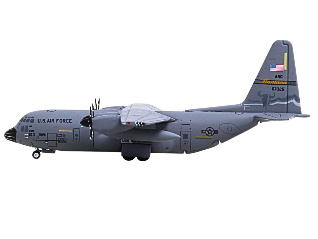 Lockheed C-130H3 Hercules Transport Aircraft "96-7325 120th Airlift Wing Montana Air National Guard" United States Air Force "Gemini Macs" Series 1/400 Diecast Model Airplane by GeminiJets-1