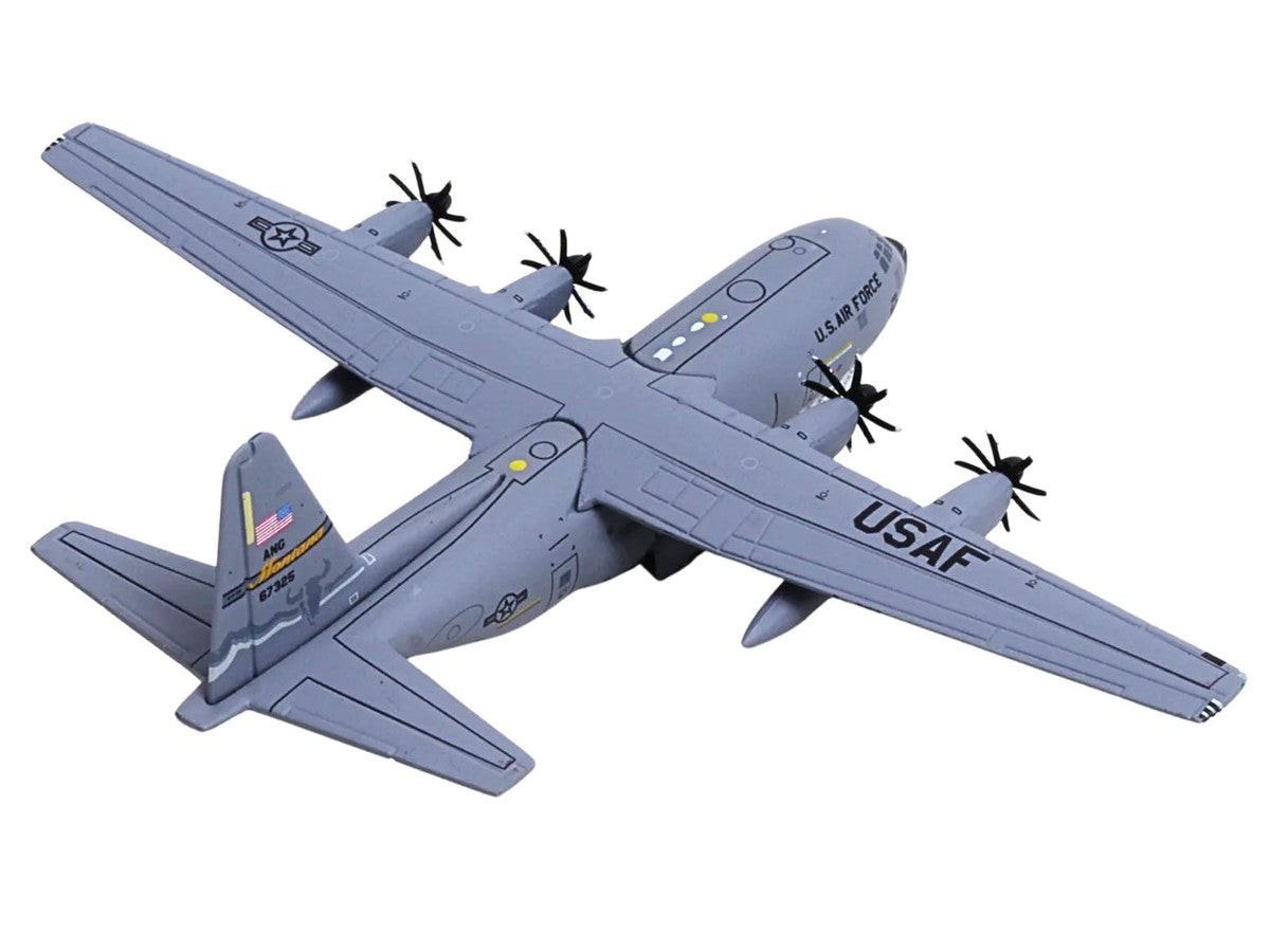 Lockheed C-130H3 Hercules Transport Aircraft "96-7325 120th Airlift Wing Montana Air National Guard" United States Air Force "Gemini Macs" Series 1/400 Diecast Model Airplane by GeminiJets-3
