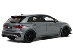 Audi ABT RS3-R Daytona Gray Metallic 1/18 Model Car by GT Spirit-0
