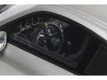 2024 Porsche 911 RWB Abu Silver Metallic with Black Hood 1/18 Model Car by GT Spirit-3