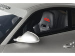 2024 Porsche 911 RWB Abu Silver Metallic with Black Hood 1/18 Model Car by GT Spirit-2