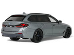 2023 BMW 530E XDrive M Silver Metallic 1/18 Model Car by GT Spirit-1